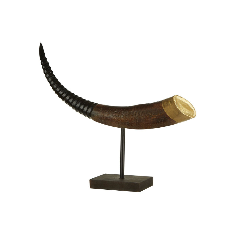 LARGE HORN ON STAND