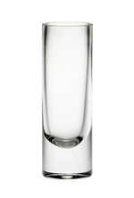 SMALL SLIM GLASS CYLINDER VASE