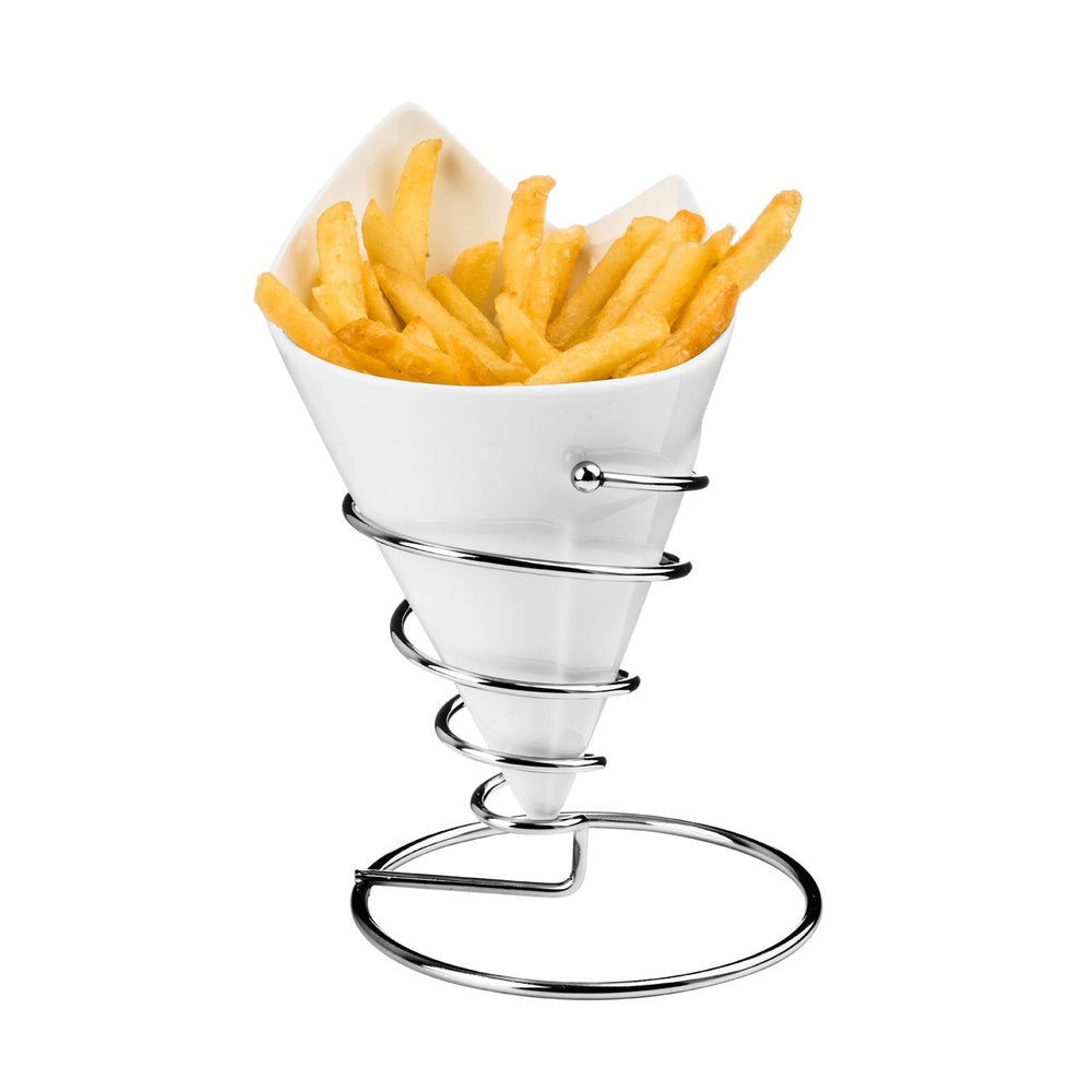 CERAMIC FRENCH FRIES CONE