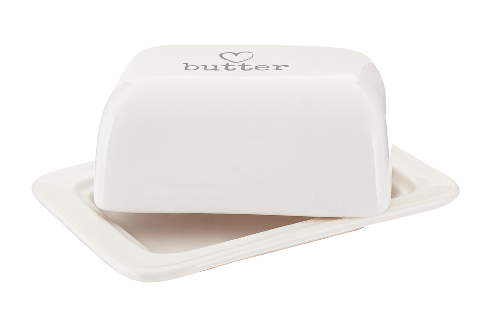 CHARM BUTTER DISH