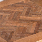 HOXTON SIDE TABLE WITH PARQUET TOP