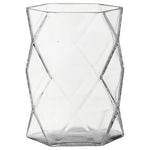 Abilene Hurricane Tealight Holder Clear  Unique transparent tealight holder made of glass. Bring a little magic to your home with the flame from a tealight burning in this tealight holder and experience the spread of an inviting and cosy atmosphere throughout your home.  Dimension: H15cm x Dia 12cm