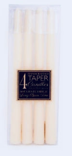 TAPERED DINNER CANDLES SET OF 4