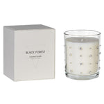 Black Forest Diamante Candle