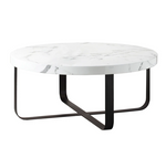 MARINER MARBLE EFFECT COFFEE TABLE