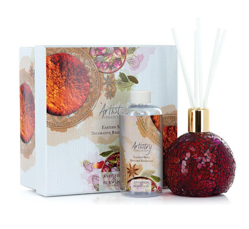 DECORATIVE REED DIFFUSER - ROSE BUD & EASTERN SPICE
