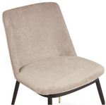PAIR OF TAUPE GREY DINING CHAIRS