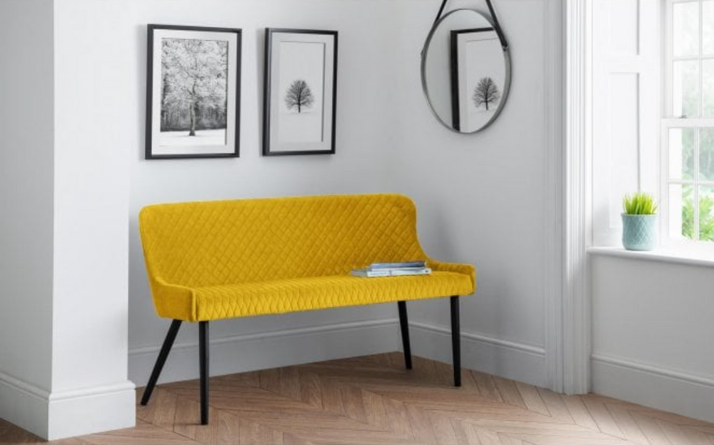 LUXE HIGH BACK UPHOLSTERED  BENCH