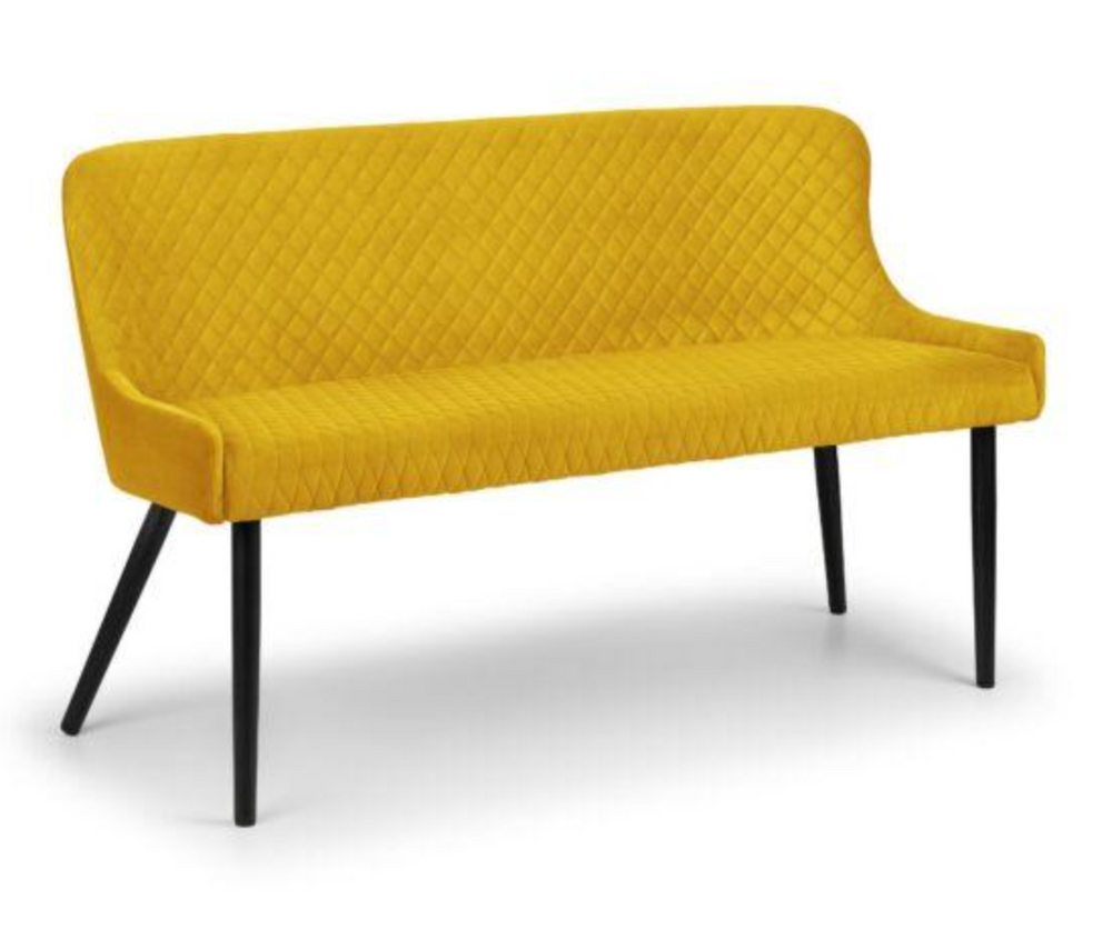 LUXE HIGH BACK UPHOLSTERED  BENCH