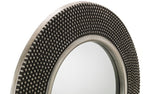 ADAGIO BEAD STUDDED ROUND MIRROR
